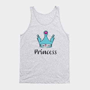 Royal Princess Crown Tank Top